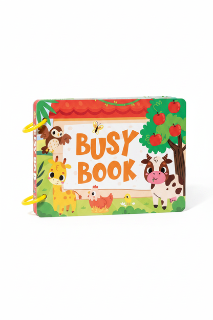 BusyBee Toddler Activity Book - clean studio shot