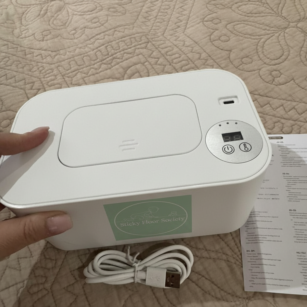 Review photo 2 with logo on front face